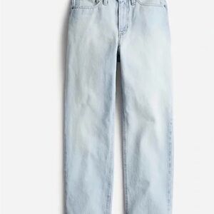 NEW!  J. Crew High-rise '90s classic straight jean in Waterside wash Size 28